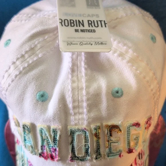 Box#7    Robin Ruth Floral San Diego Cap 🧢 - Picture 2 of 12